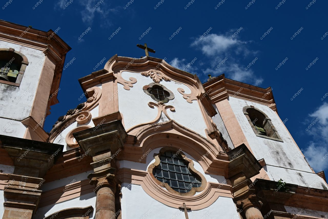 Ouro Preto, Minas Gerais: A majestosa igreja colonial em estilo barroco