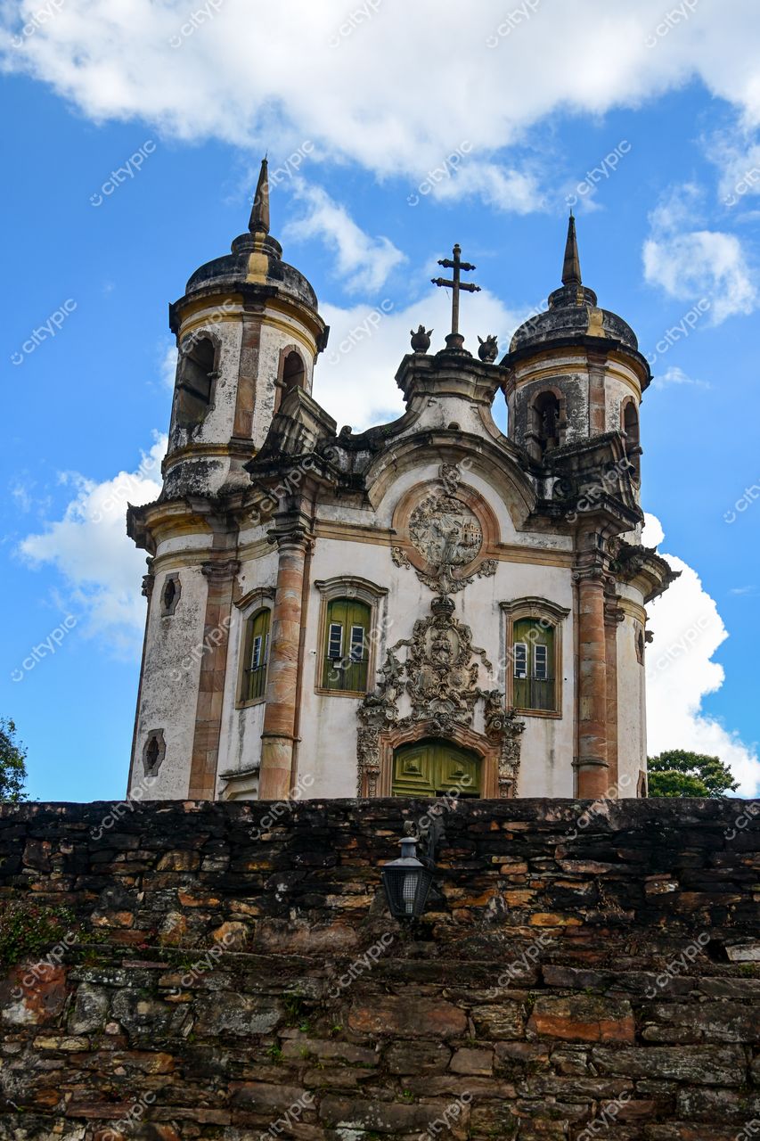Ouro Preto, Minas Gerais: Igreja de São Francisco de Assis em todo seu esplendor barroco