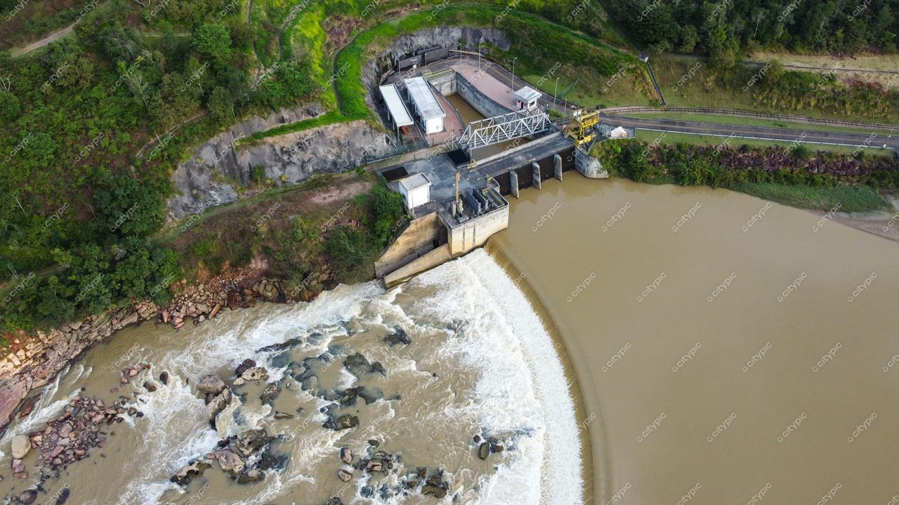 Lontras, Santa Catarina: Barragem em harmonia com a natureza local