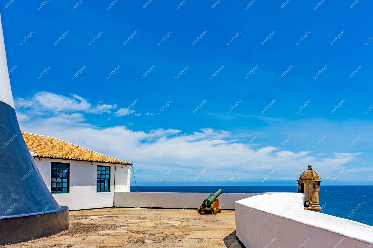 Forte de Santo Antonio da Barra em Salvador, Bahia