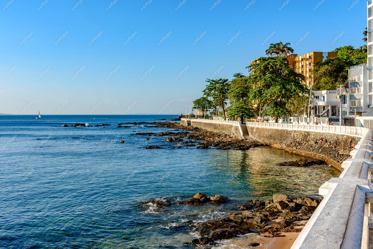 Barra, Salvador: O deslumbrante panorama da orla entre natureza e urbanidade