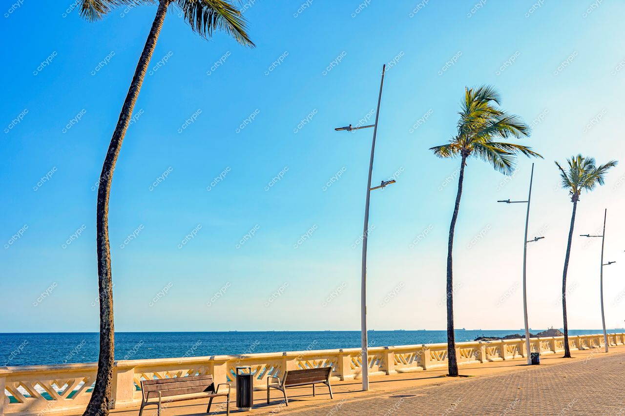 Barra, Salvador: Paisagem Costeira Serena e Acolhedora