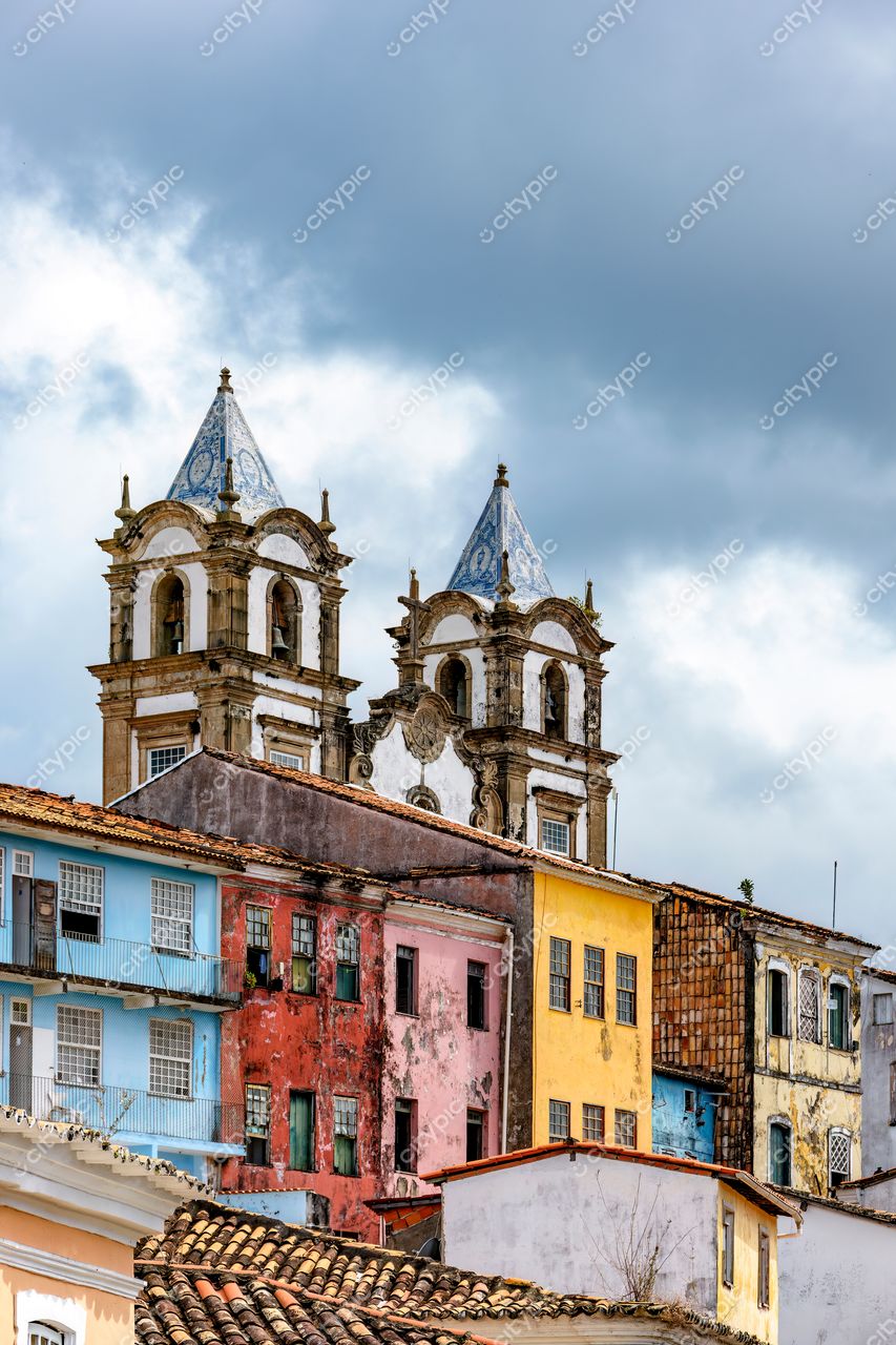 Pelourinho, Salvador: A beleza colonial em tons de azul e branco