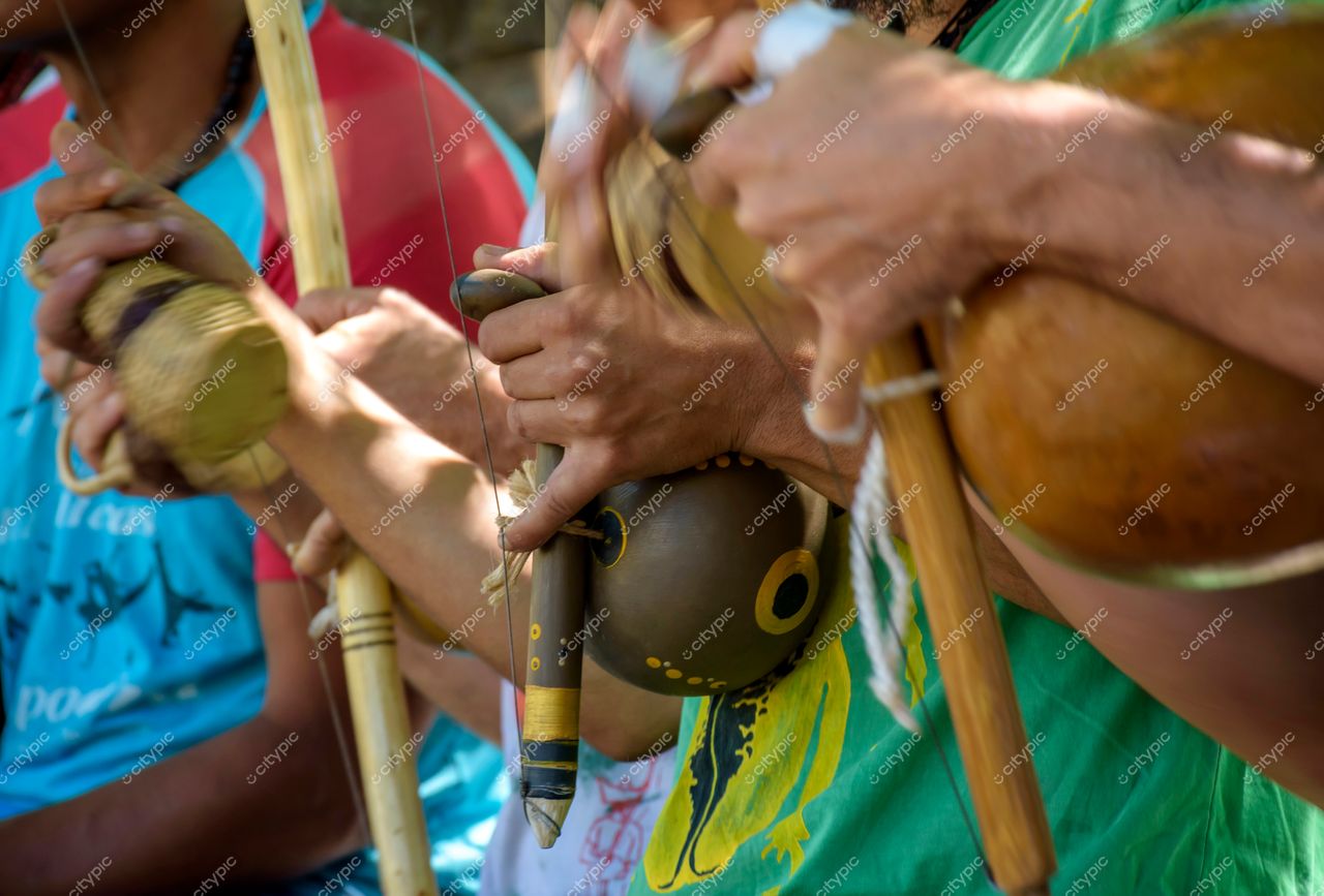 Belo Horizonte, Minas Gerais: Grupo de músicos tradicionais em ação