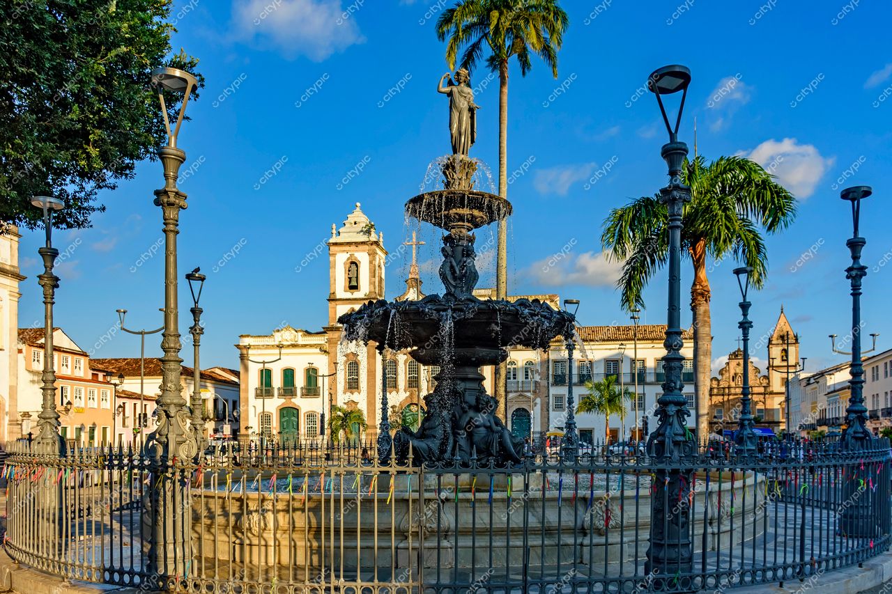 Praça do Pelourinho em Salvador