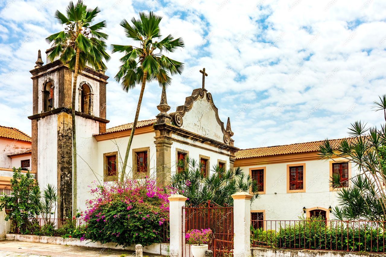 Igreja Colonial: Beleza e Tradição em Olinda, Pernambuco, Brasil