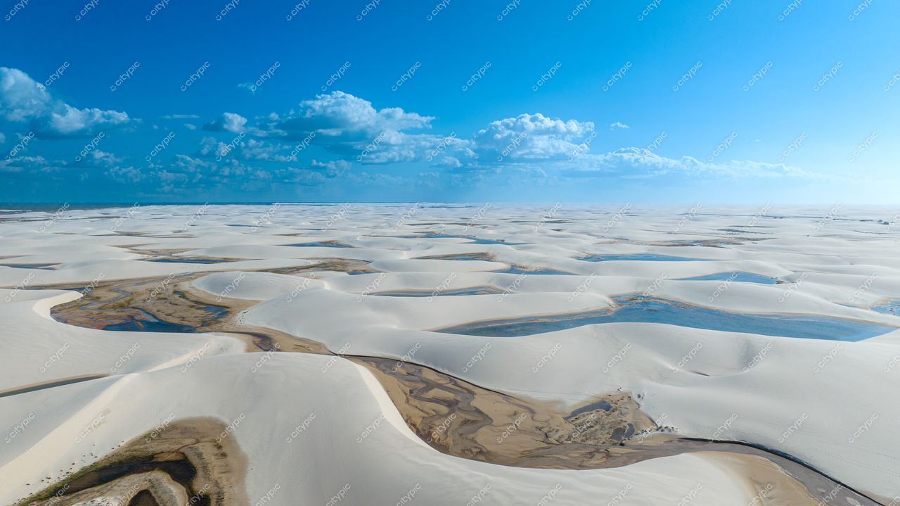 Oásis de Serenidade: A Beleza Natural do Deserto de Dunas Brancas