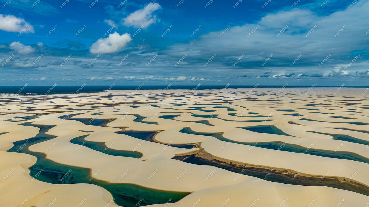 Oásis de Tranquilidade: A Beleza Selvagem das Dunas de Areia