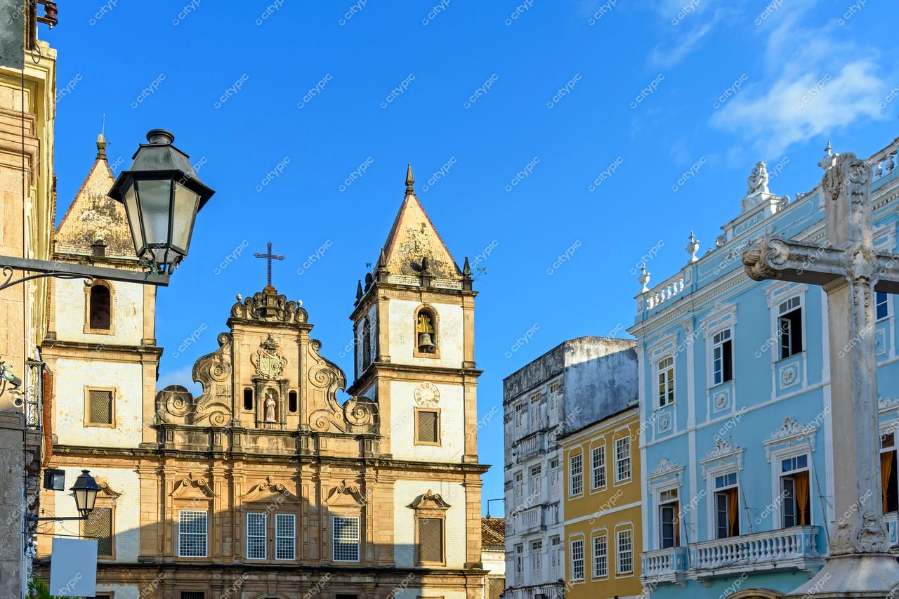 Igreja do Pelourinho: Beleza Arquitetônica em Salvador, Bahia, Brasil