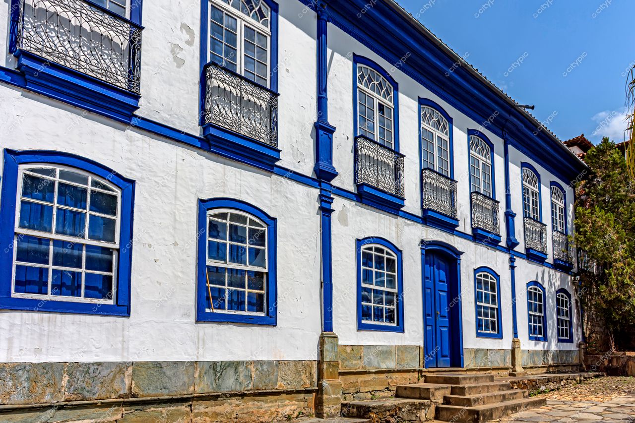 Diamantina, Minas Gerais: Encanto histórico em azul e branco