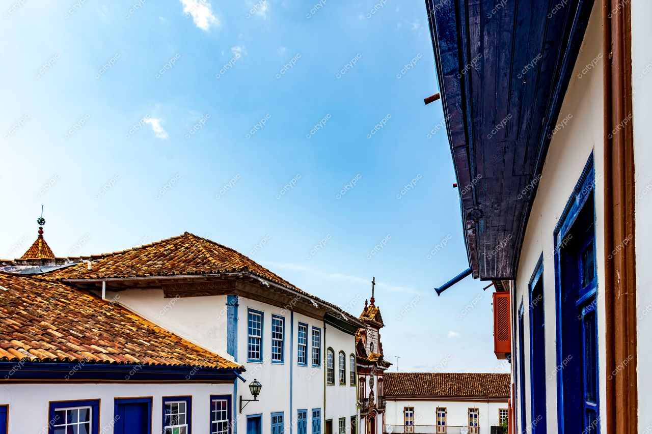 Diamantina, Minas Gerais: Encanto histórico em tons de azul e branco