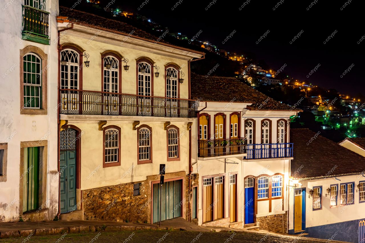 Ouro Preto, Minas Gerais: Encanto noturno da arquitetura colonial