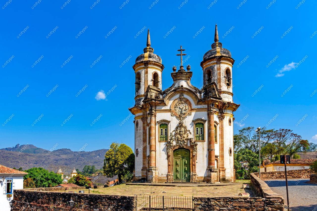 Igreja Barroca em Ouro Preto: Patrimônio Histórico e Cultural do Brasil