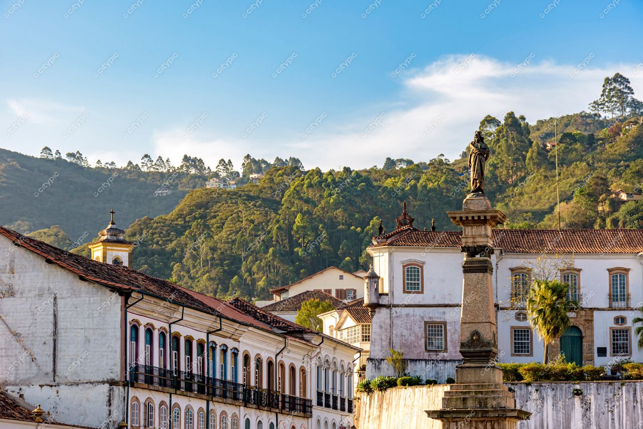 Ouro Preto, Minas Gerais: Beleza Arquitetônica Colonial em Destaque