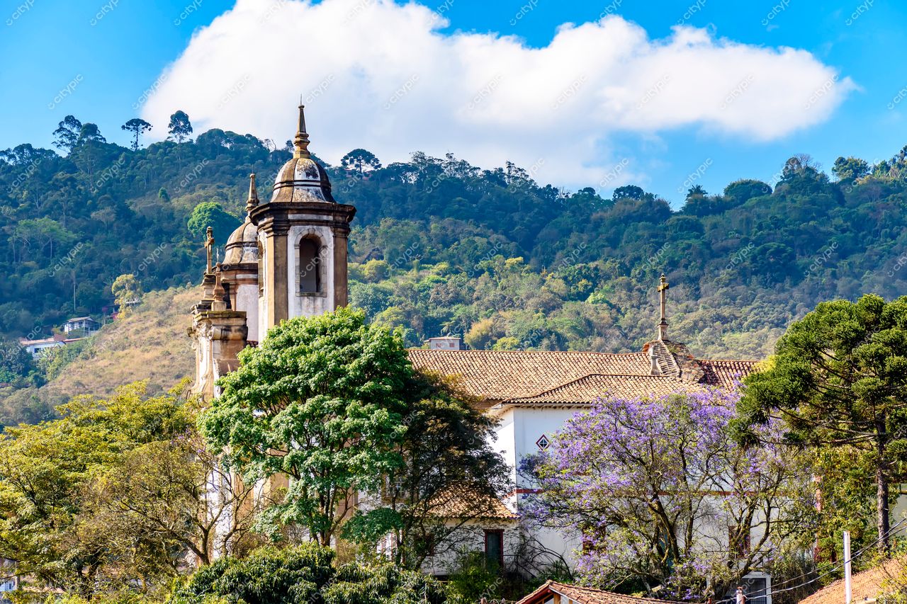 Ouro Preto, Minas Gerais: A beleza histórica e natural emoldurada pela arquitetura religiosa