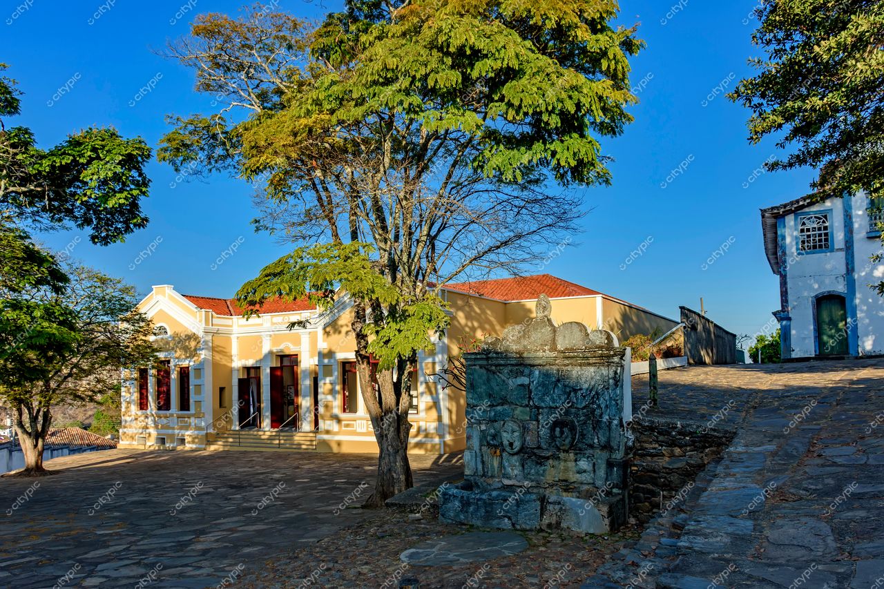 Diamantina, Minas Gerais: Cena vibrante da rica arquitetura colonial e cultural da cidade