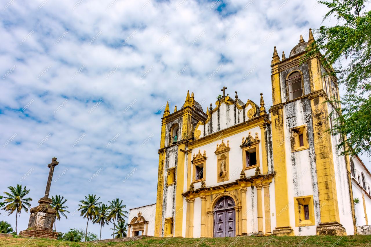 Igreja Histórica em Olinda, Pernambuco: Beleza Colonial e Cultural
