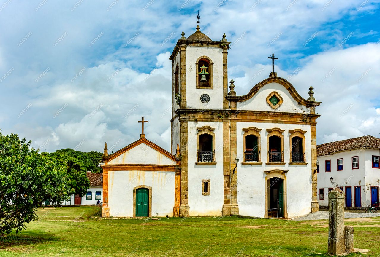 Paraty, Rio de Janeiro: Igreja colonial e charme pitoresco