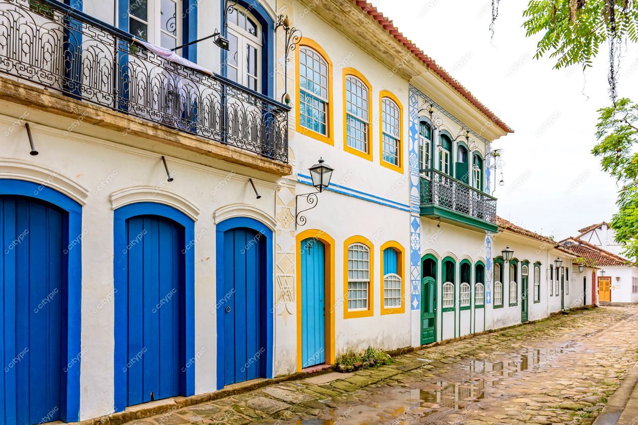 Paraty, Rio de Janeiro: Ruas históricas e coloridas da cidade encantadora