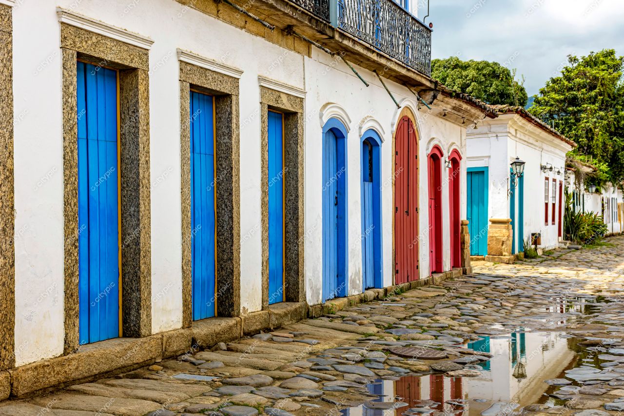 Paraty, Rio de Janeiro: Ruas históricas e coloridas da cidade colonial