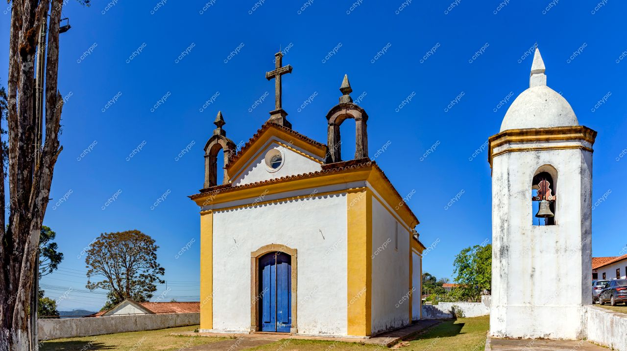Ouro Preto, Minas Gerais: Igreja colonial em destaque na cidade histórica