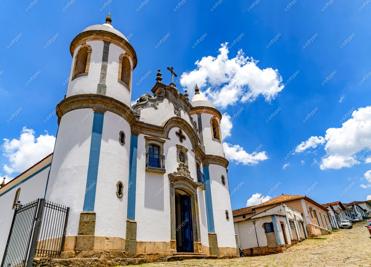 Congonhas, Minas Gerais: A majestosa igreja colonial e seu entorno pitoresco