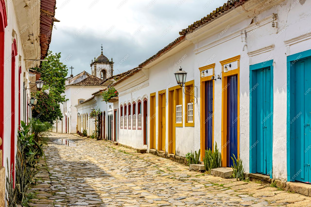 Paraty, Rio de Janeiro: Ruas históricas e coloridas da cidade pitoresca