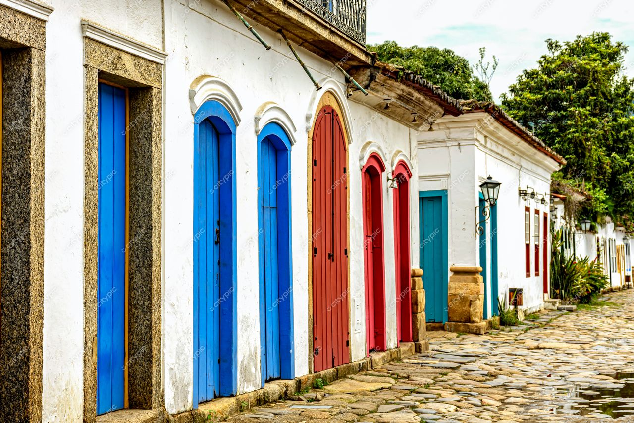 Paraty, Rio de Janeiro: Ruas Históricas e Casas Coloridas