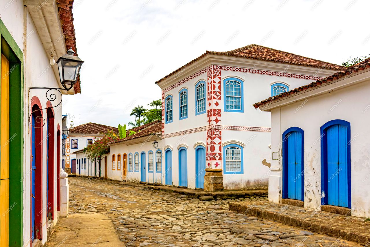 Paraty, Rio de Janeiro: Ruas Coloridas e Históricas da Cidade Colonial
