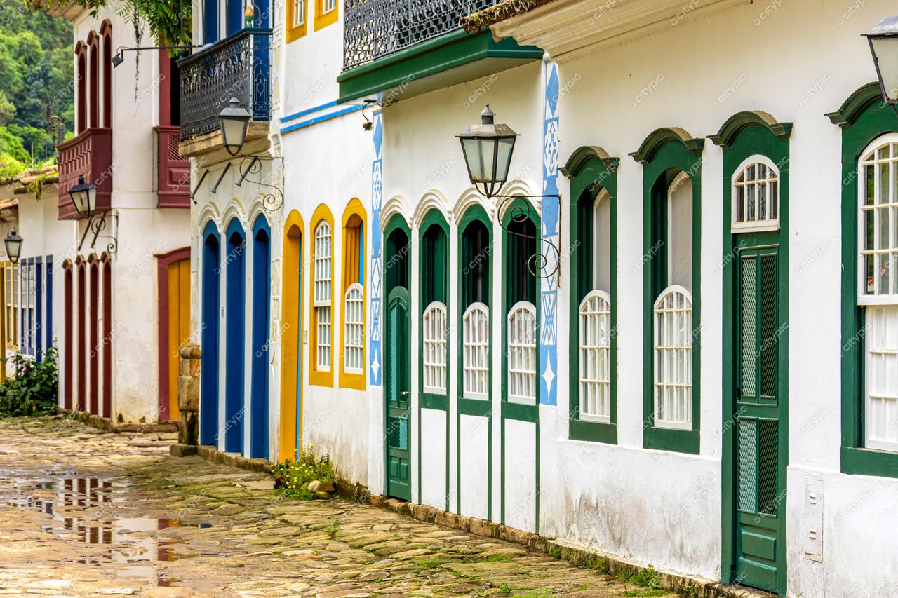 Paraty, Rio de Janeiro: Ruas coloridas e charmosas da arquitetura colonial brasileira