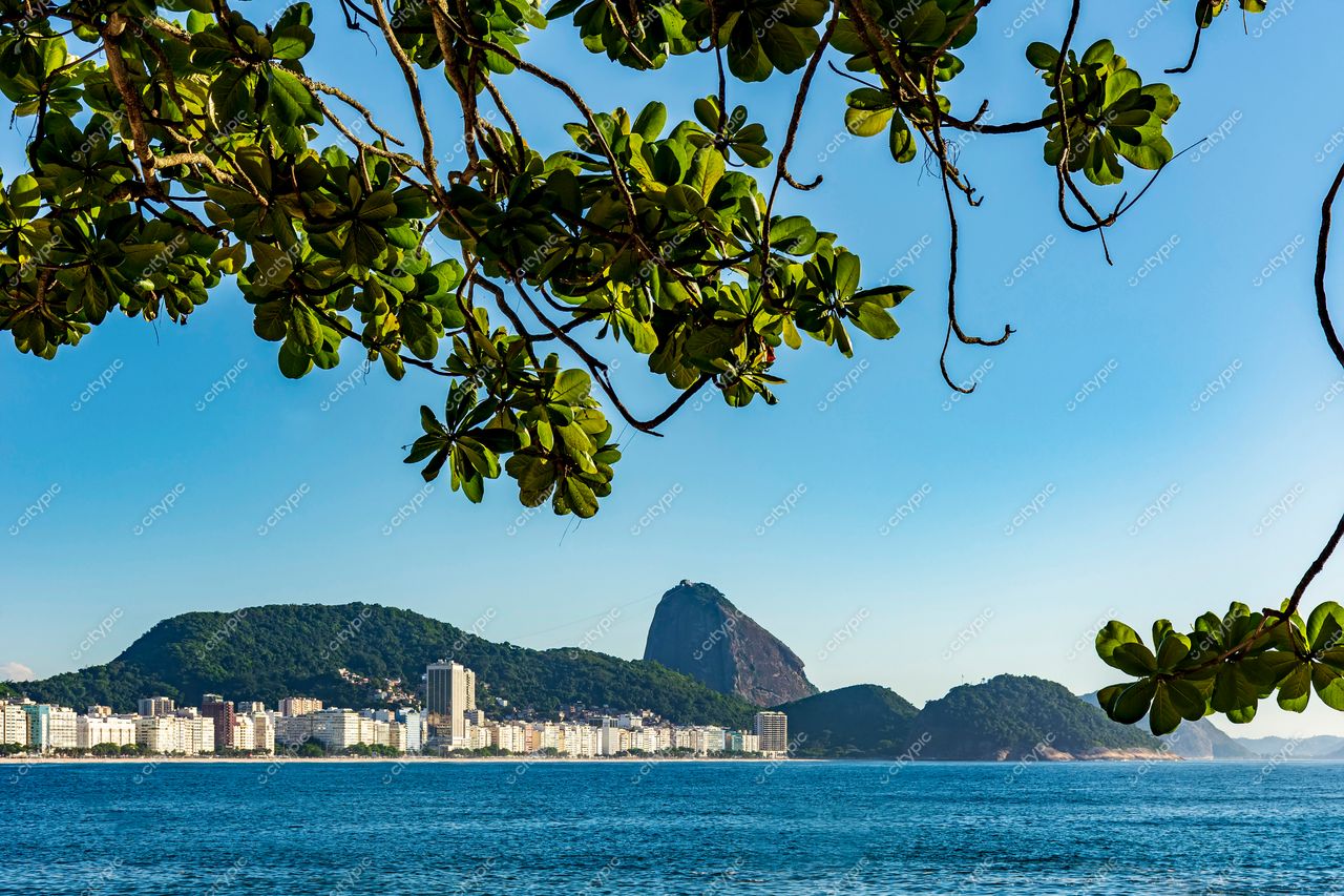 Copacabana, Rio de Janeiro: Vista deslumbrante da cidade maravilhosa