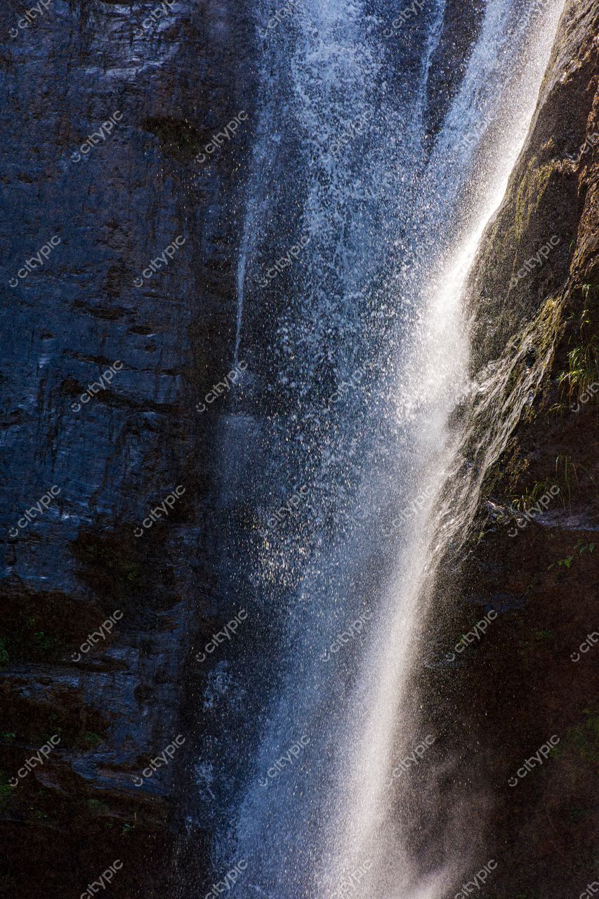 Esplendor da Natureza: A Queda D’água Selvagem e Serena