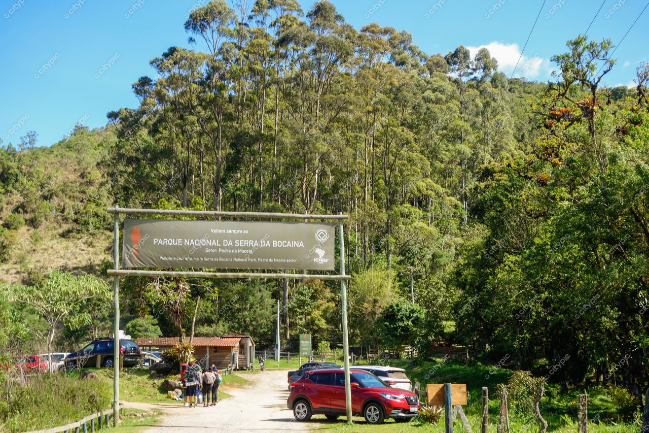 Cunha, São Paulo: Entrada do Parque Nacional da Serra da Bocaina e Setor Pedra de Macela